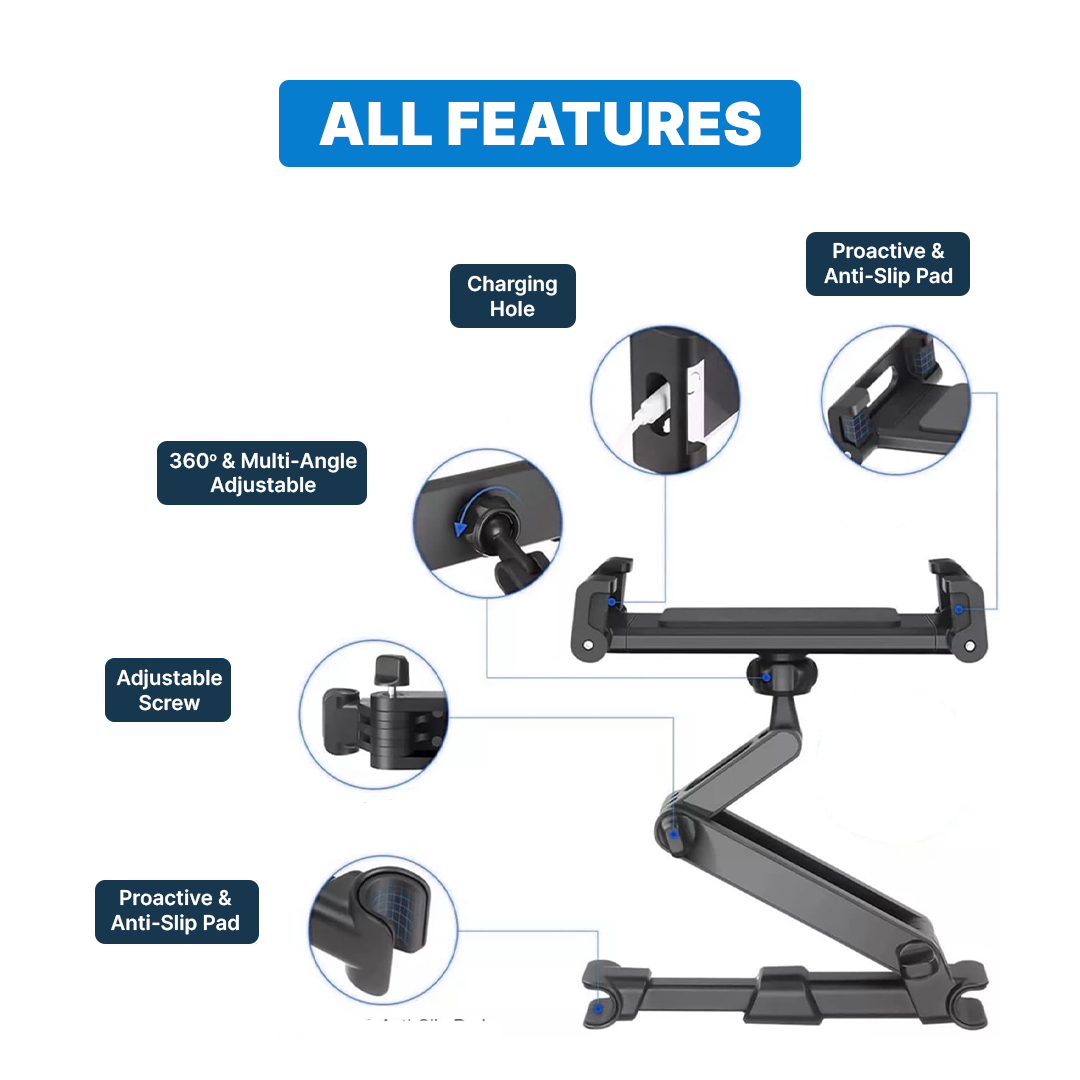 CarTablet Headrest Mount