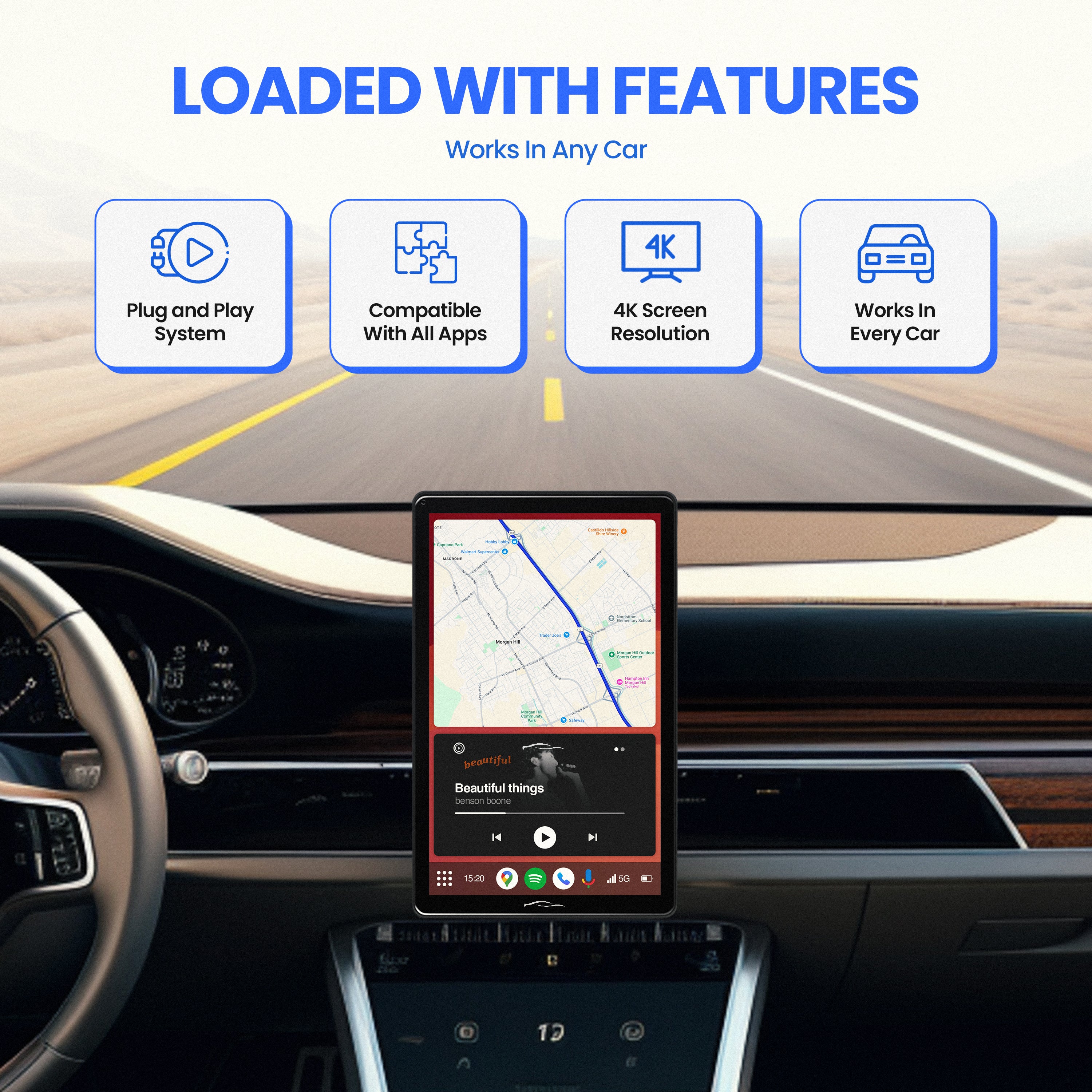 CarTablet Ultra™ (2025 Model)