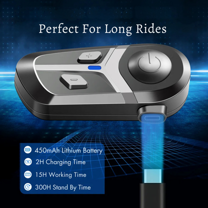 Motorcycle Bluetooth Helmet Headset