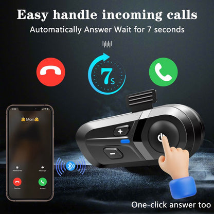 Motorcycle Bluetooth Helmet Headset