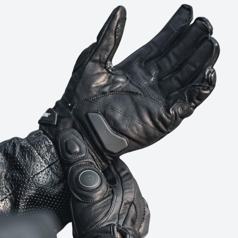 Premium Leather Motorcycle Gloves