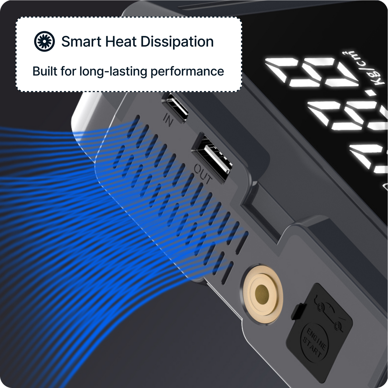 CarTablet 4 in 1 Jump Starter
