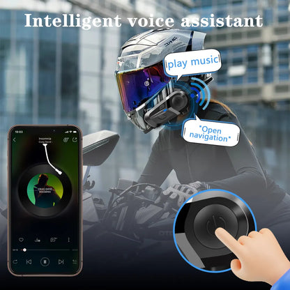 Motorcycle Bluetooth Helmet Headset