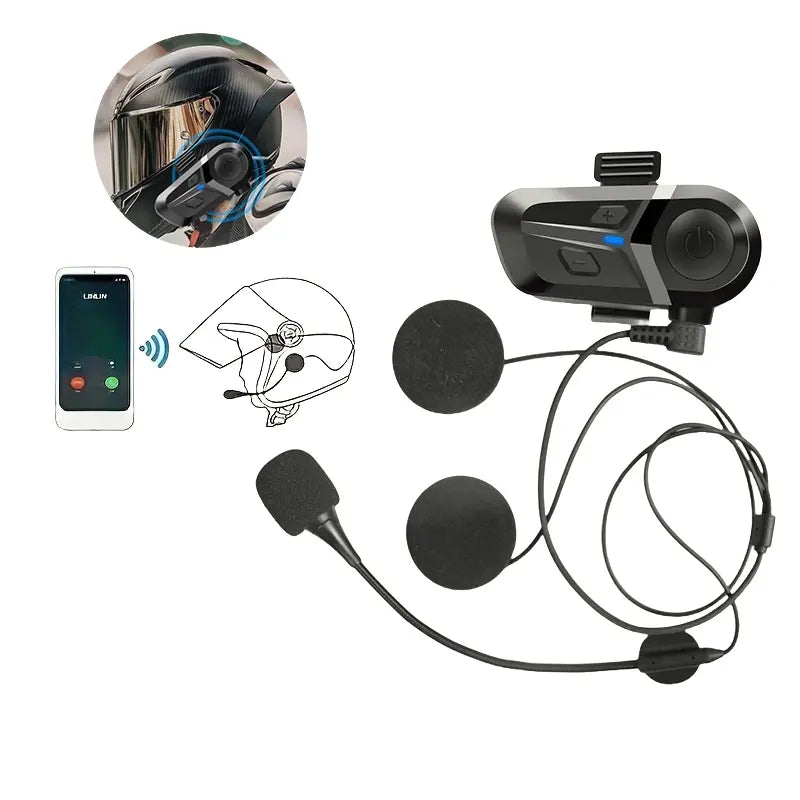 Motorcycle Bluetooth Helmet Headset